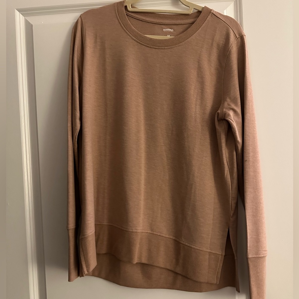 Sonoma relaxed tunic in mocha